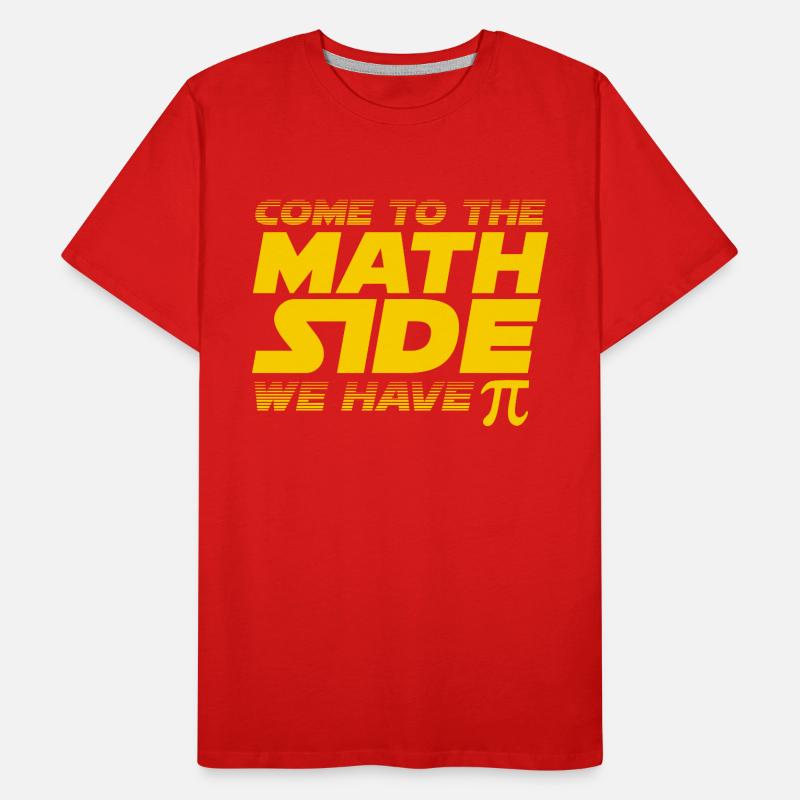 MATH SIDE Men's Premium Organic T-Shirt