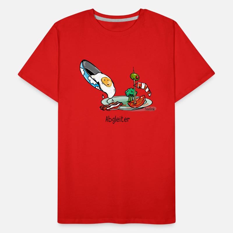Paragliding Gleitschirm Pilot Vogel Ei Männer Premium Bio T-Shirt