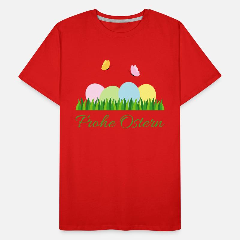 Happy Easter Men's Premium Organic T-Shirt