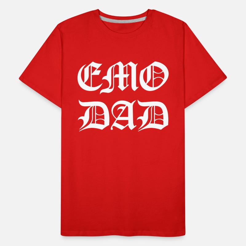 Emo Dad - Unique Gift - Emo Dad Men's Premium Organic T-Shirt