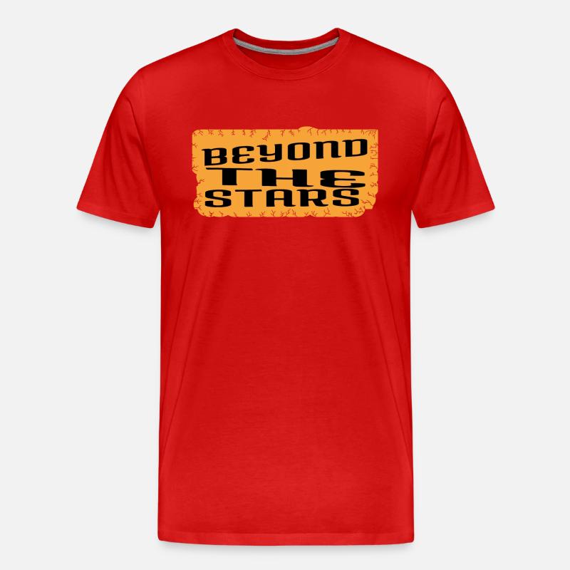 discovering tastes interstellar exploration - Männer Premium Bio T-Shirt - Rot