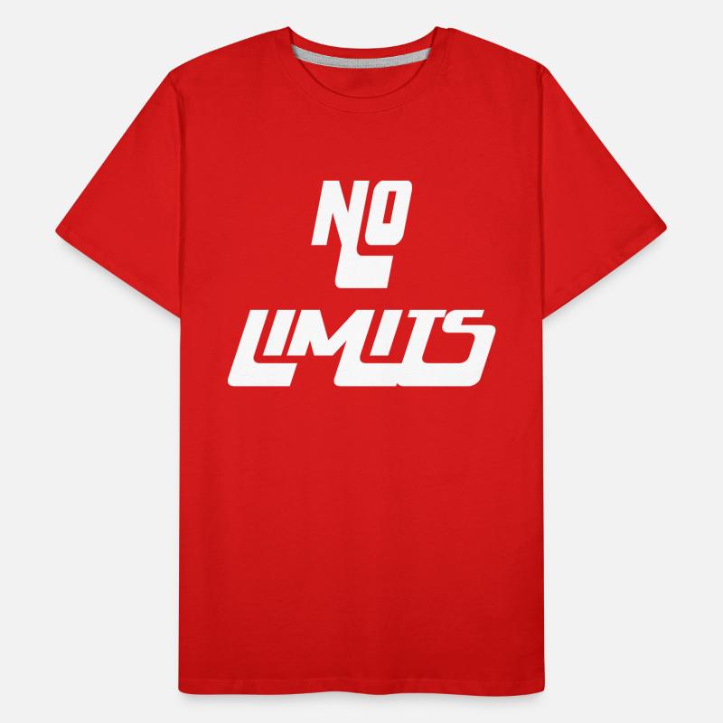 No Limits Men's Premium Organic T-Shirt