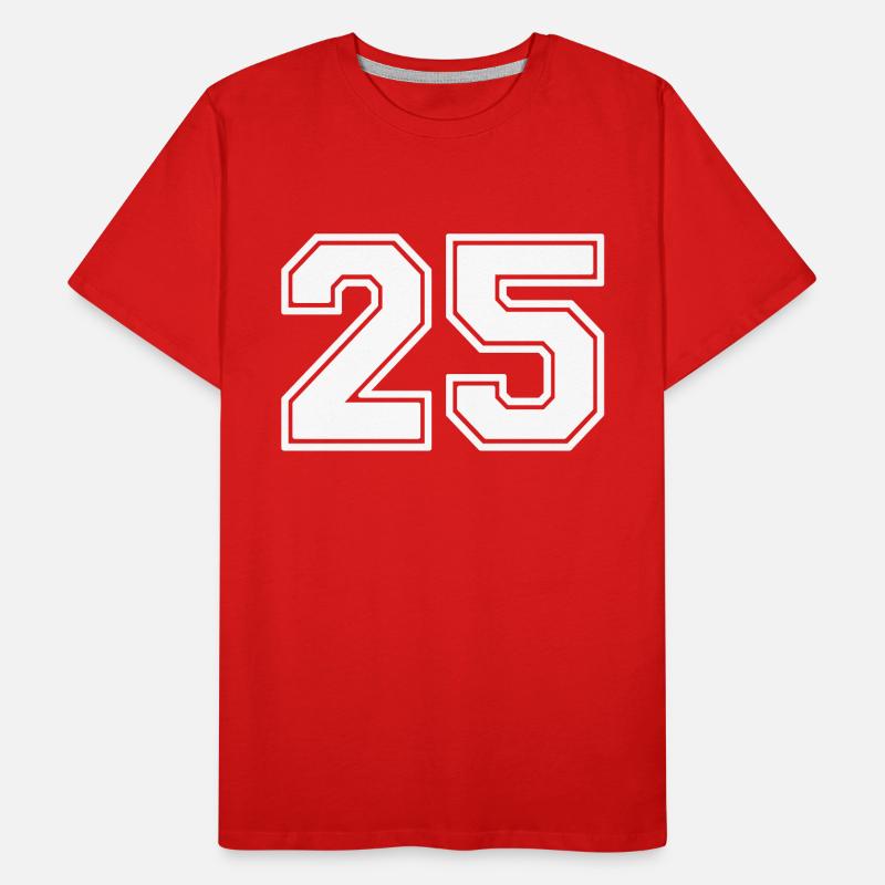 25 T-shirt bio Premium Homme