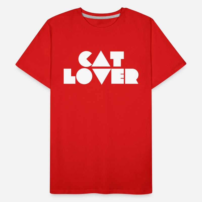 Amoureux des chats T-shirt bio Premium Homme