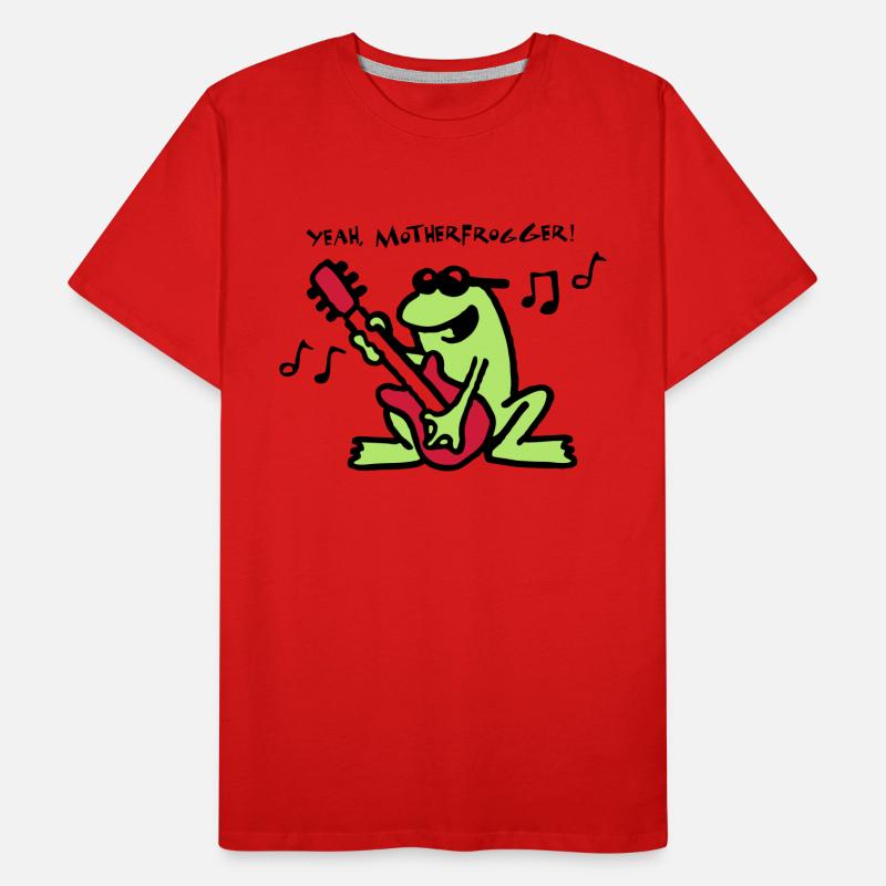 frog_n_roll_072011_a_3c Männer Premium Bio T-Shirt