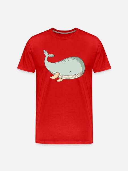 Wal Walmotiv - T-shirt bio Premium Homme - rouge