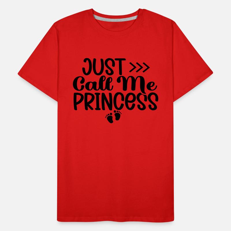 Appelez-moi simplement princesse T-shirt bio Premium Homme