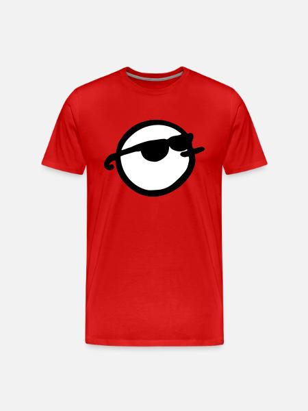 Sunglasses man - T-shirt bio Premium Homme - rouge