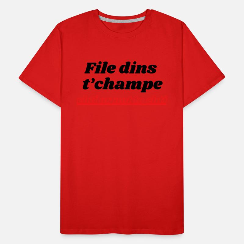 Chti oder nicht zu Chti Männer Premium Bio T-Shirt