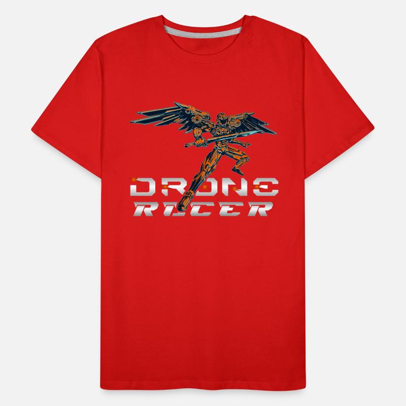 Drone Drones Drone Flight Drone Pilot T-shirt bio Premium Homme