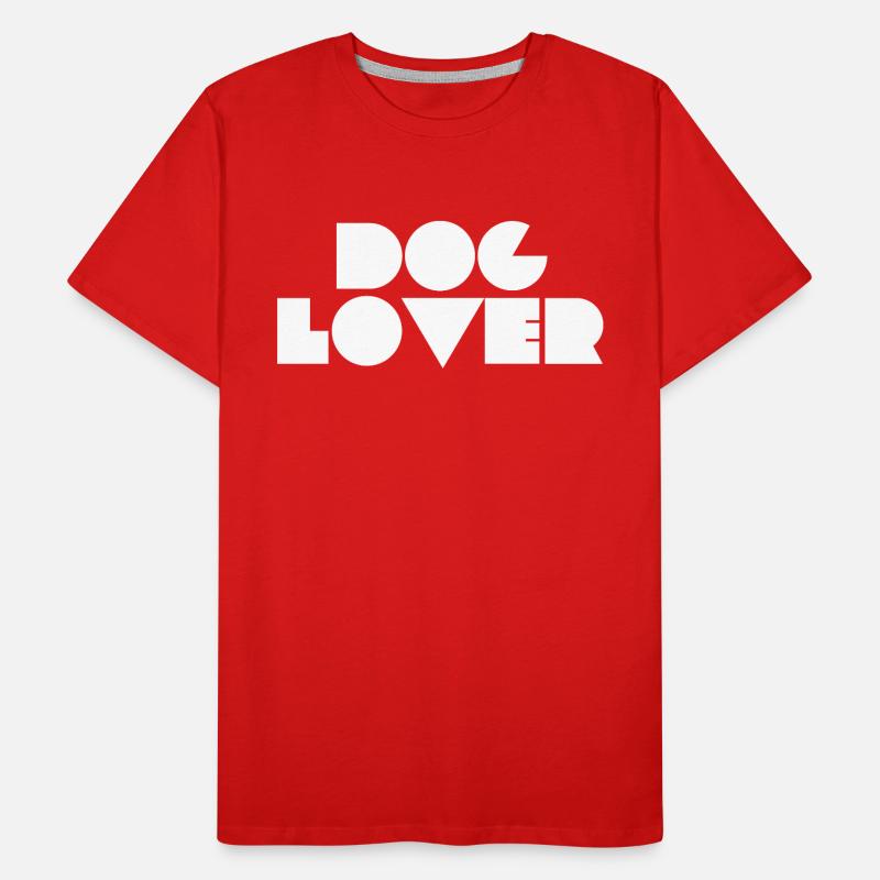 dog lover Men's Premium Organic T-Shirt