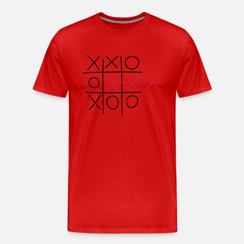 play_fail_f2 - Männer Premium Bio T-Shirt - Rot