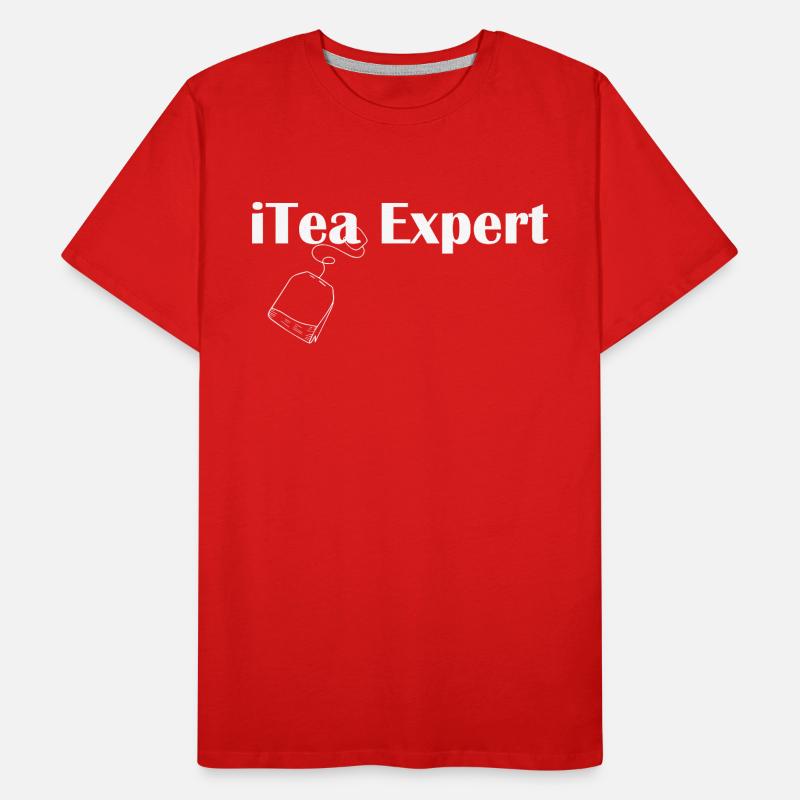 iTea Expert Coding Software Men's Premium Organic T-Shirt