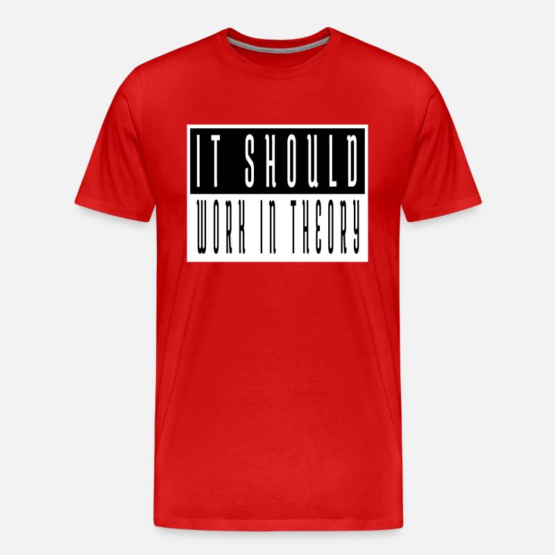 artificial intelligence christmas pajama this - Männer Premium Bio T-Shirt - Rot