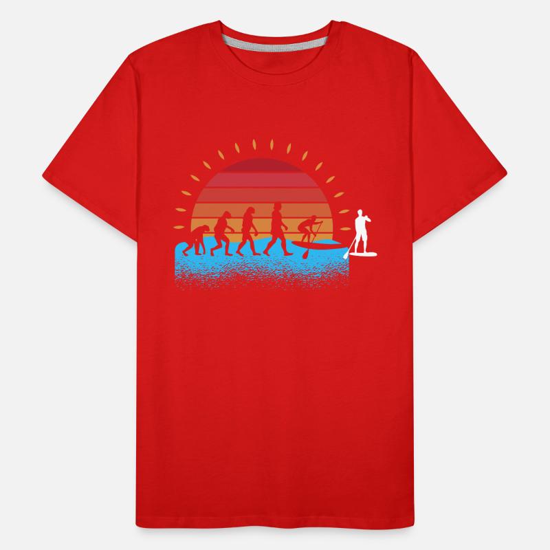 Evolution Stand Up Paddle T-shirt bio Premium Homme