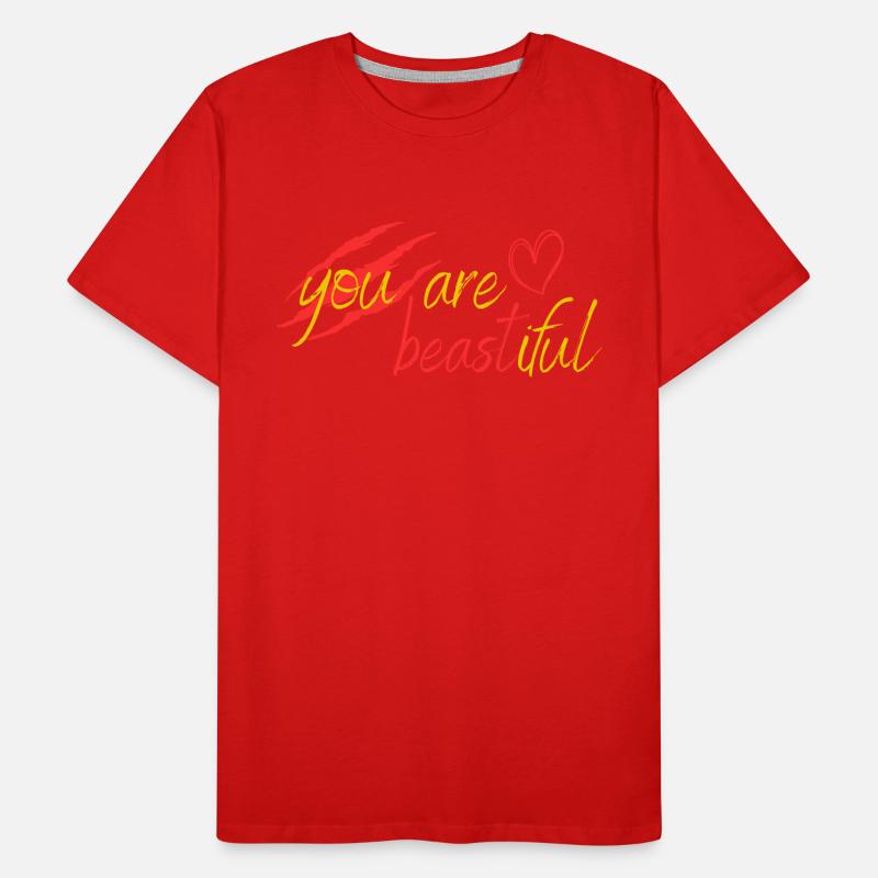 Bête ou beauté? T-shirt bio Premium Homme