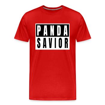 abuse animal rescue grumbler animal welfare bday - Männer Premium Bio T-Shirt - Rot - Vorne - Damien (186cm)