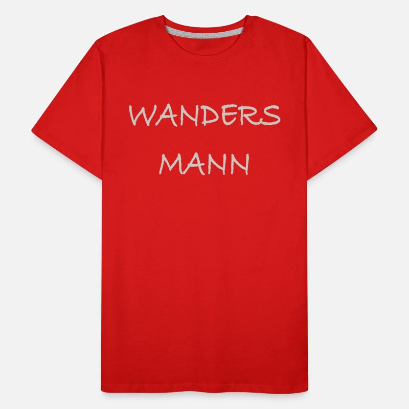 Wandersmann Männer Premium Bio T-Shirt