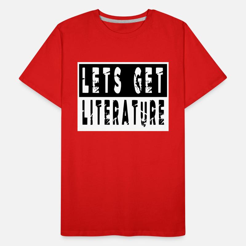 Book Cat Wine Comics Book Reader Love Joke T-shirt bio Premium Homme