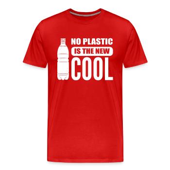 Save the Planet Ecologist - Men's Premium Organic T-Shirt - red - Front - Damien (186cm)
