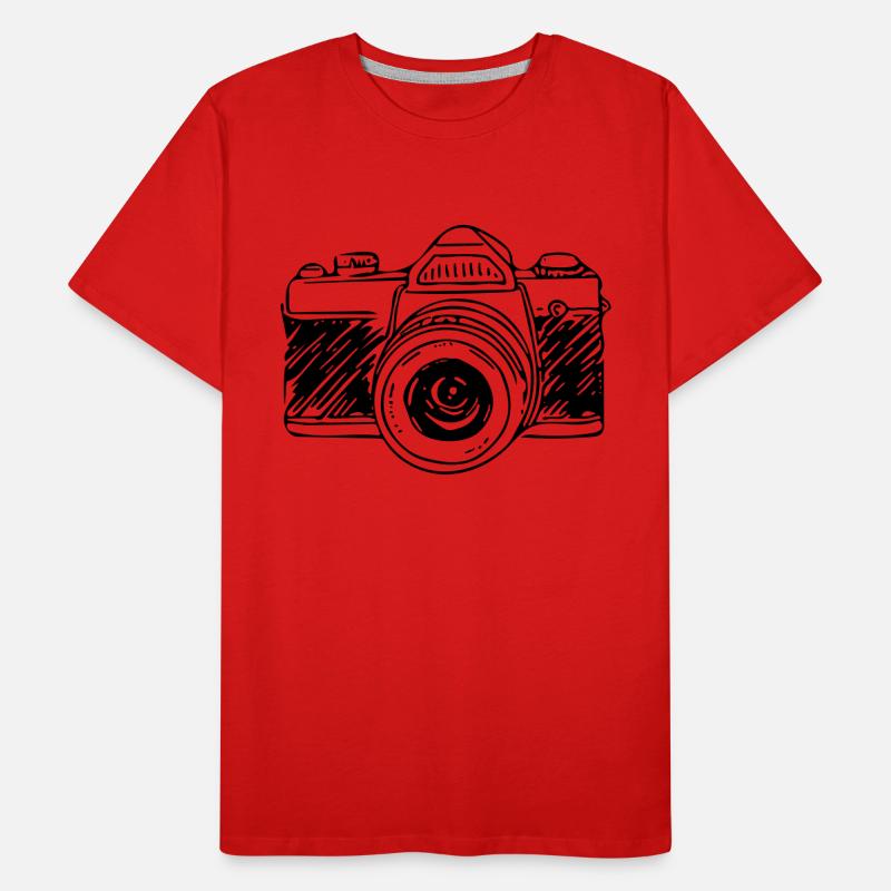 Caméra T-shirt bio Premium Homme