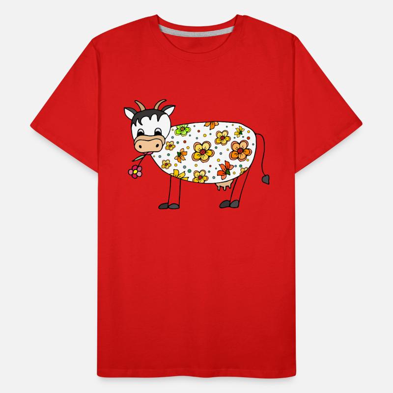 Kuh Männer Premium Bio T-Shirt