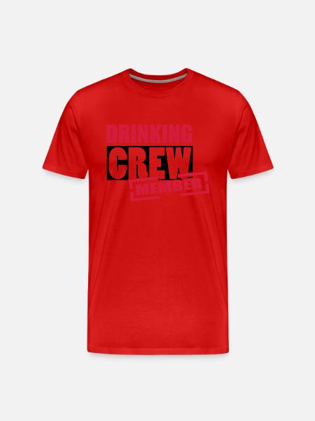 crew - Männer Premium Bio T-Shirt - Rot