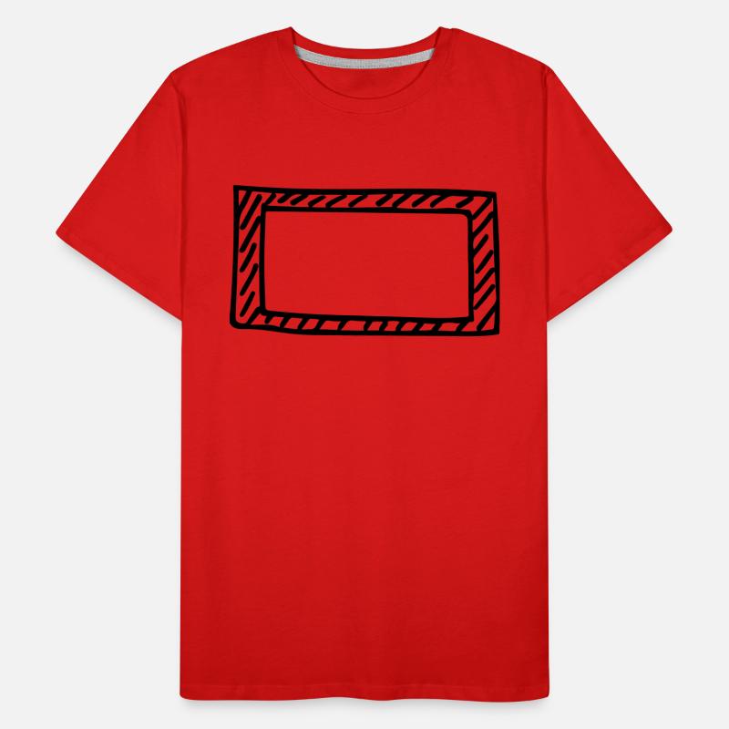 Frame Men's Premium Organic T-Shirt