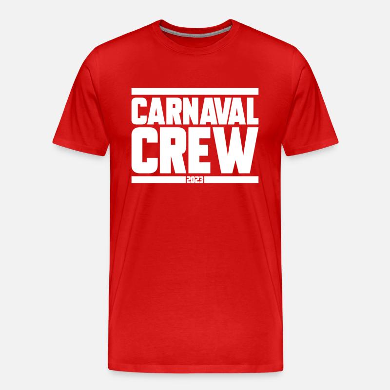 Équipage de carnaval 2023 - T-shirt bio Premium Homme - rouge