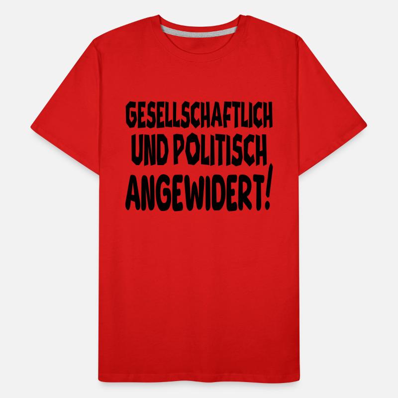 angewidert Männer Premium Bio T-Shirt