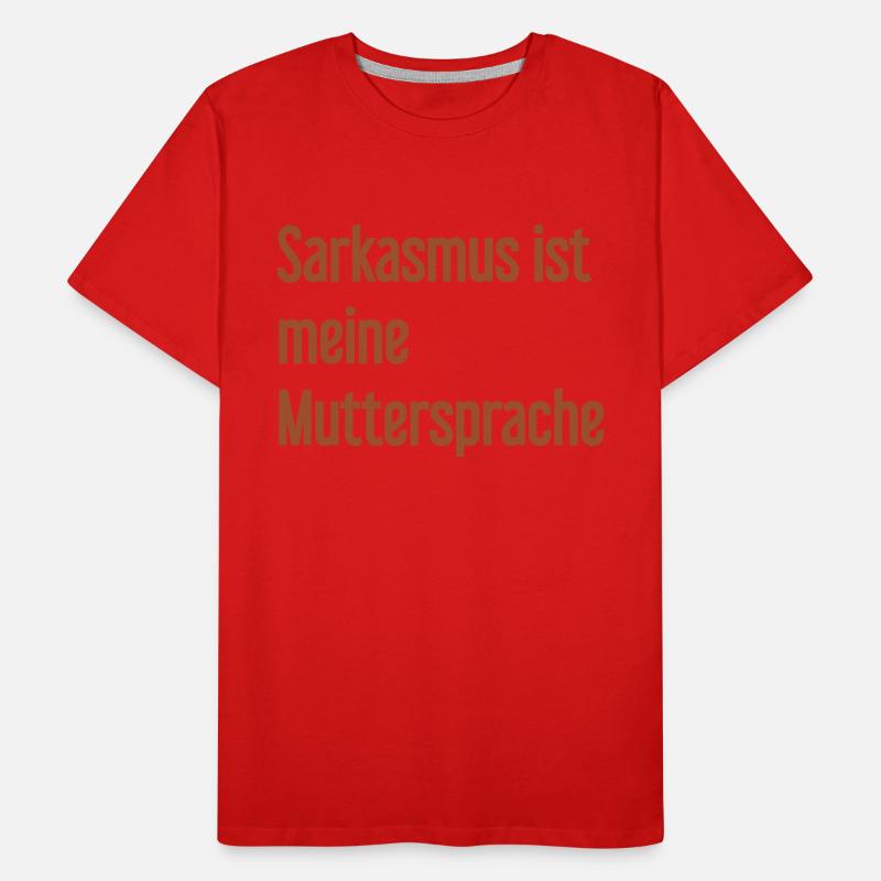 Sarcasm Pro Men's Premium Organic T-Shirt