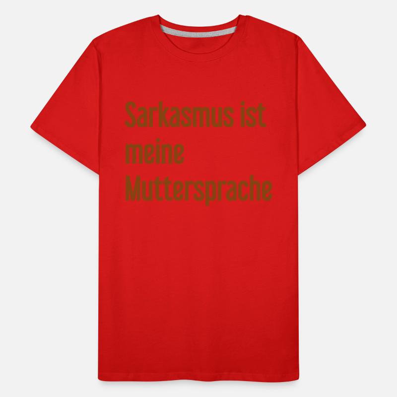 Sarcasm Pro Men's Premium Organic T-Shirt