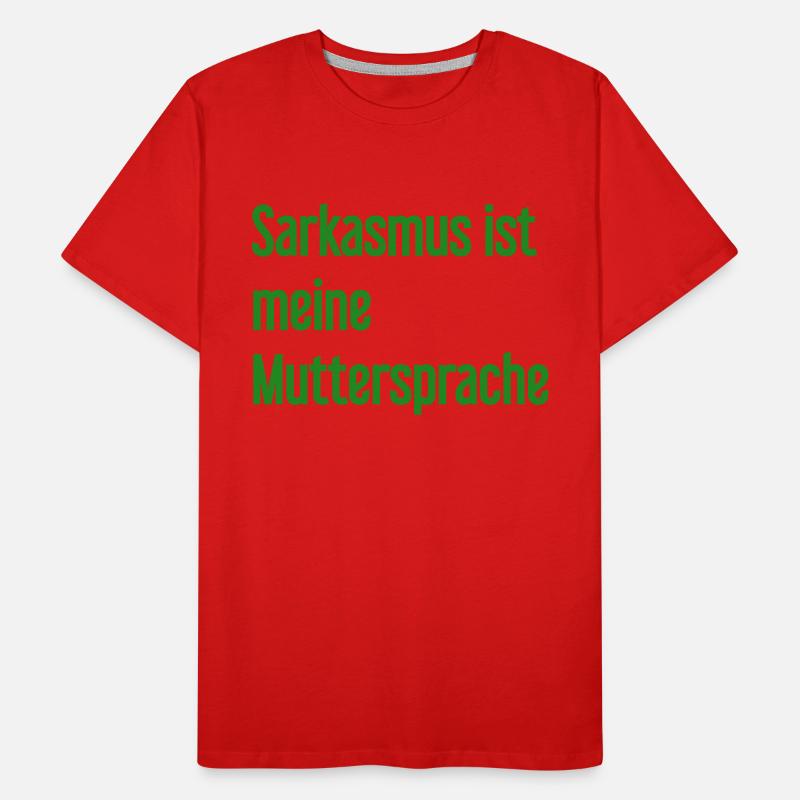 Sarcasm Pro Men's Premium Organic T-Shirt