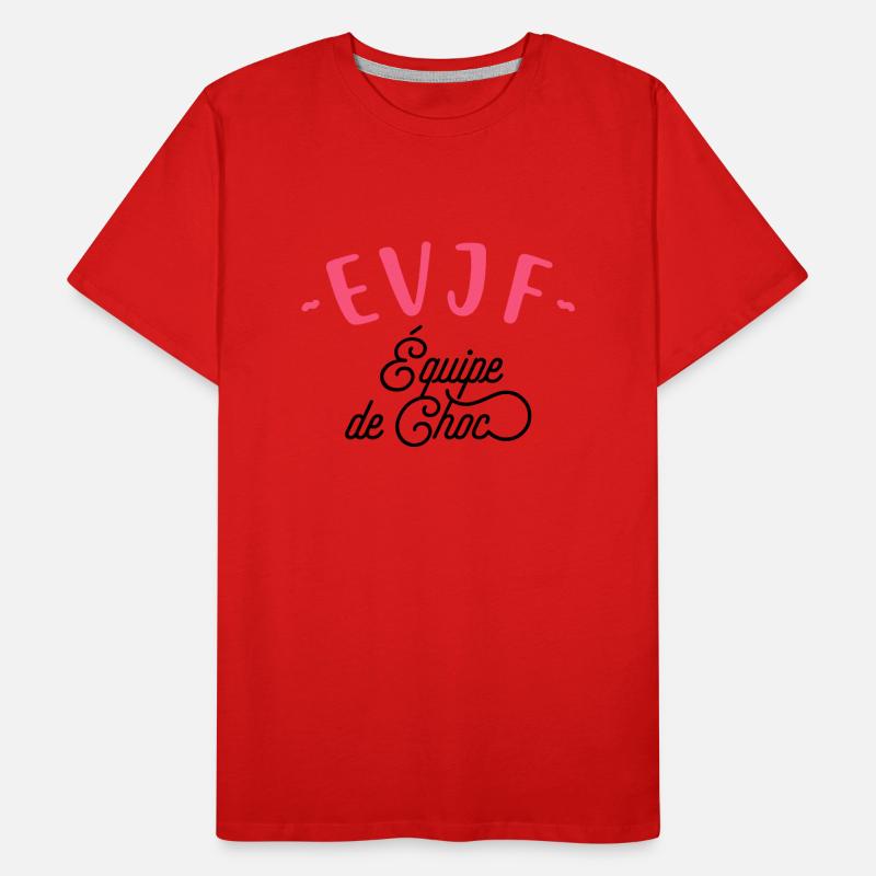 Evjf équipe de choc T-shirt bio Premium Homme