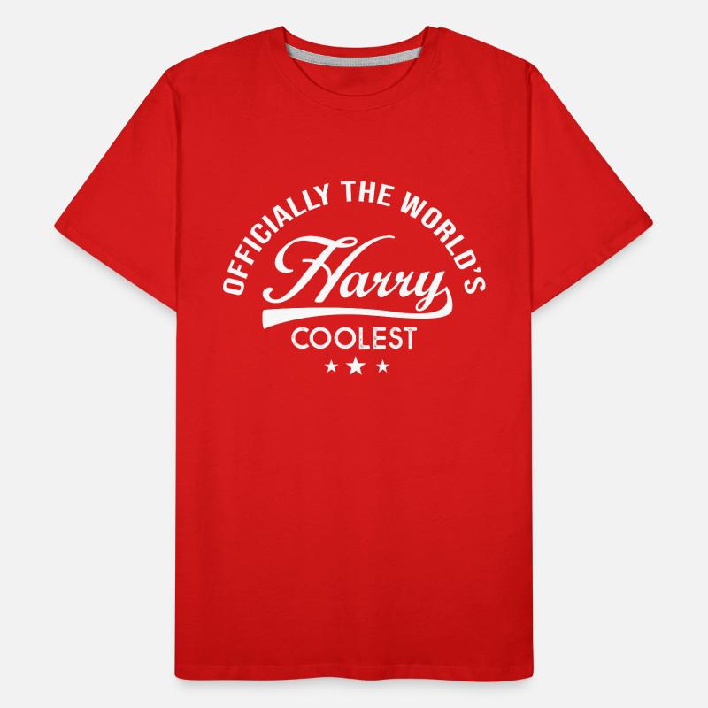Harry tshirt personalized name gift Harry Men's Premium Organic T-Shirt