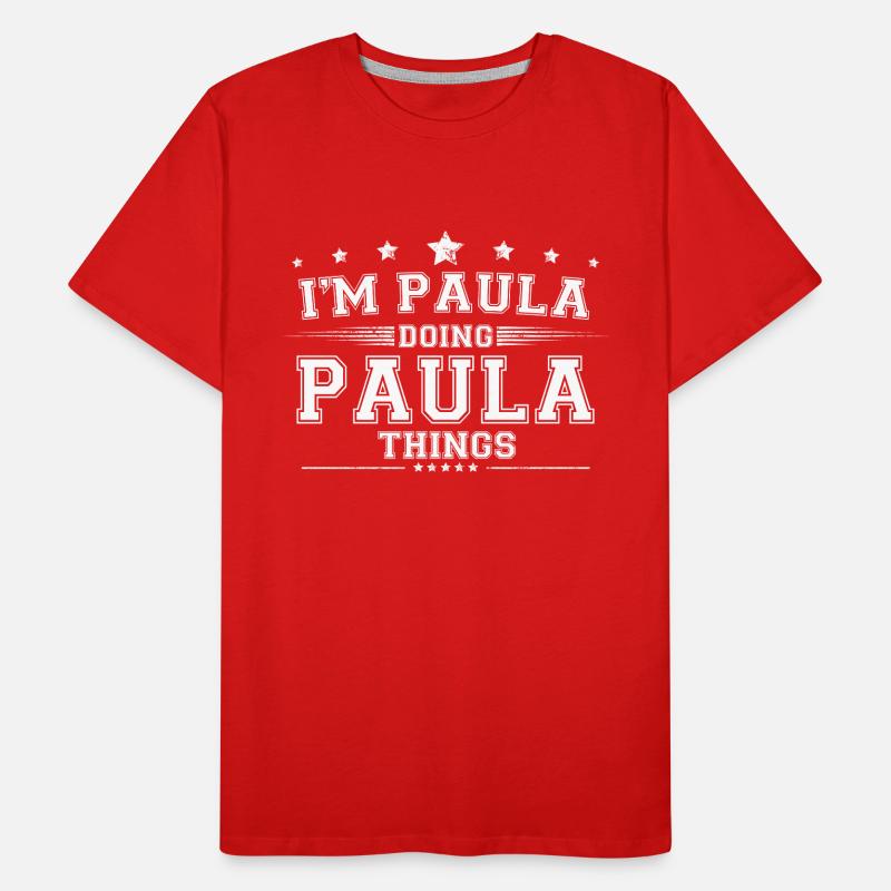 Paula T-shirt bio Premium Homme