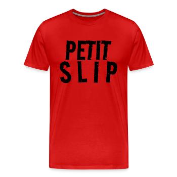 petit slip - T-shirt bio Premium Homme - rouge - Devant - Damien (186cm)