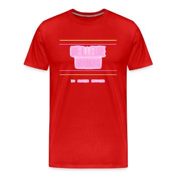 Meilleure MAMAN - T-shirt bio Premium Homme - rouge - Devant - Damien (186cm)