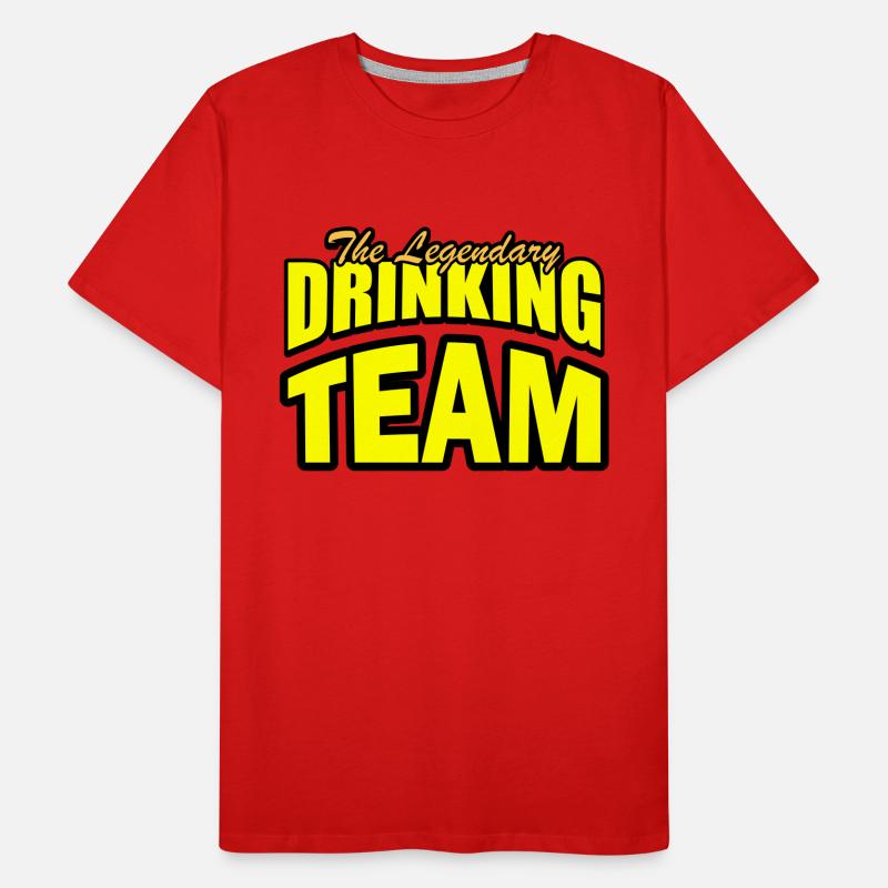 drinking team Männer Premium Bio T-Shirt