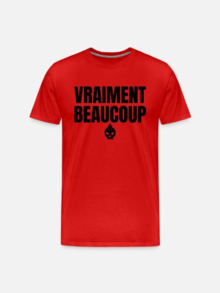 vraiment beaucoup - T-shirt bio Premium Homme - rouge