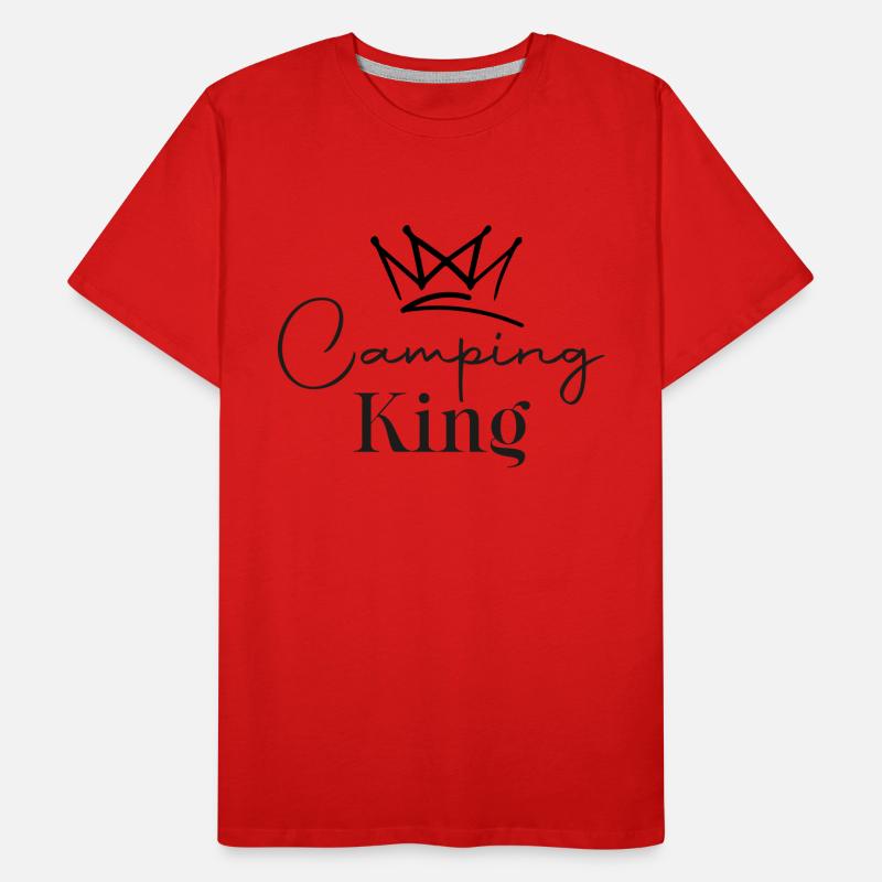 Camping King - Aventure T-shirt bio Premium Homme