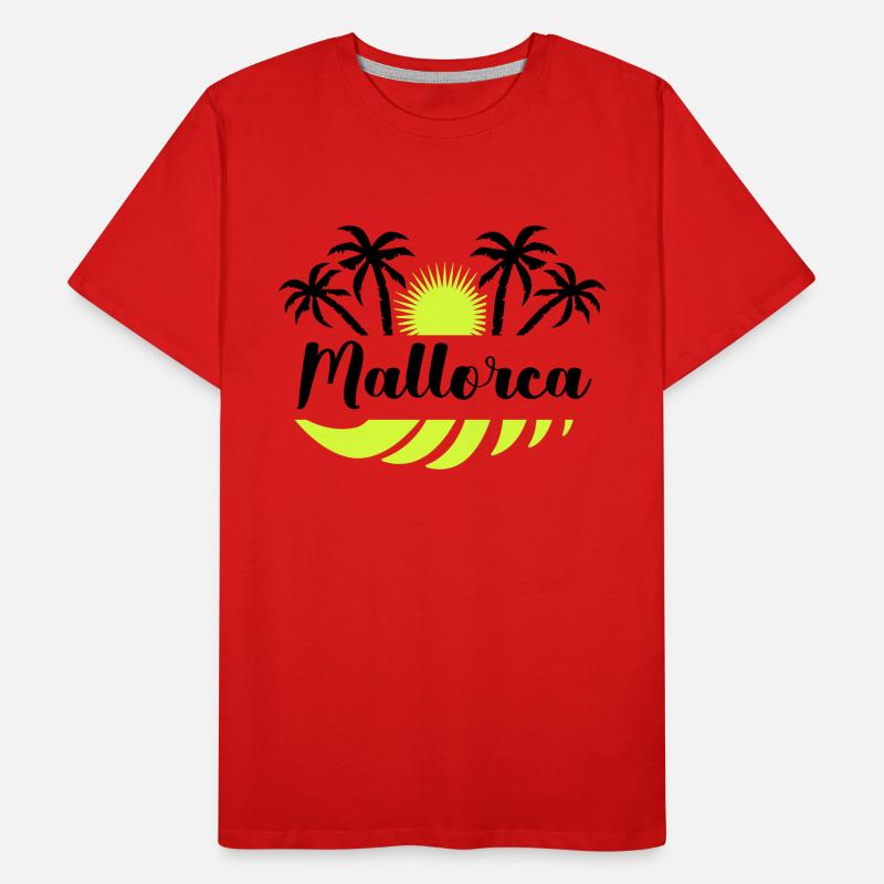 mallorca Männer Premium Bio T-Shirt
