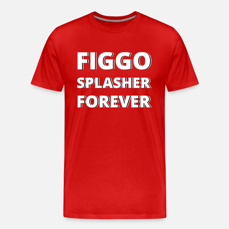 Figgo - Männer Premium Bio T-Shirt - Rot