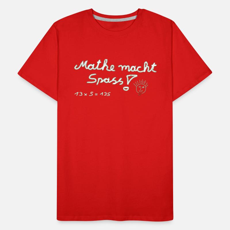 Math est un plaisir! T-shirt bio Premium Homme