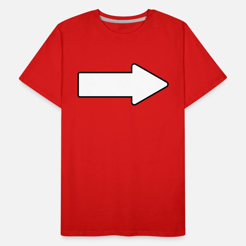 Flèche T-shirt bio Premium Homme