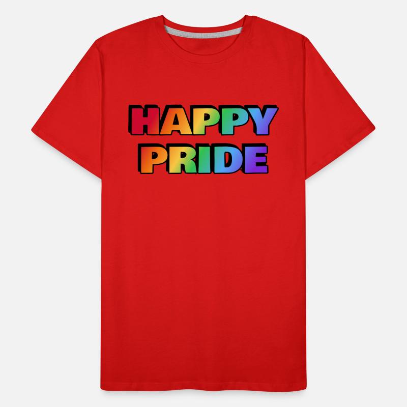 FIERTÉ HEUREUSE T-shirt bio Premium Homme