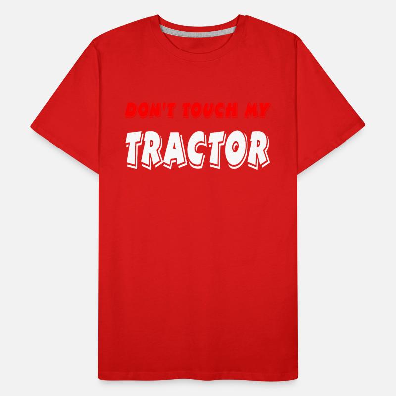 Tractor Men's Premium Organic T-Shirt