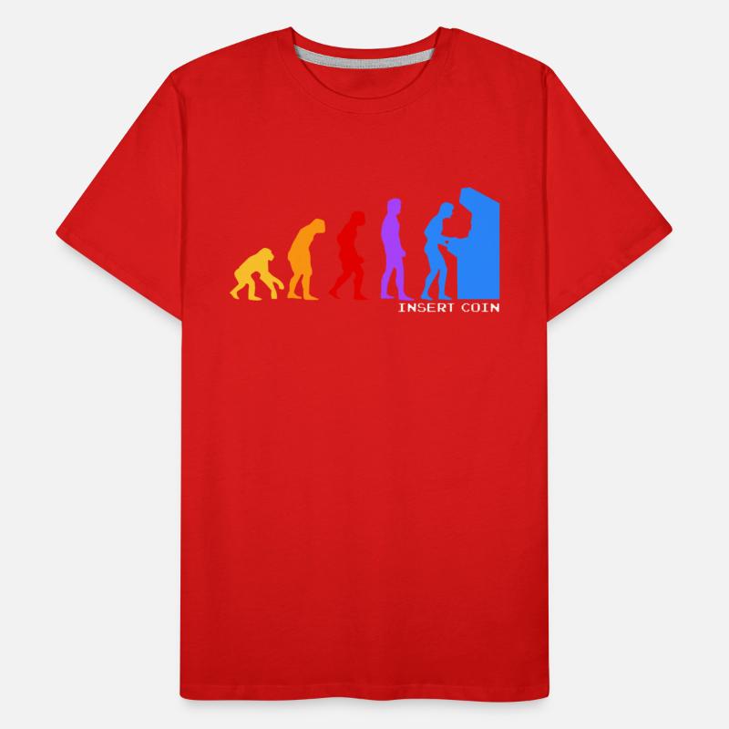 Evolution de l'homme T-shirt bio Premium Homme
