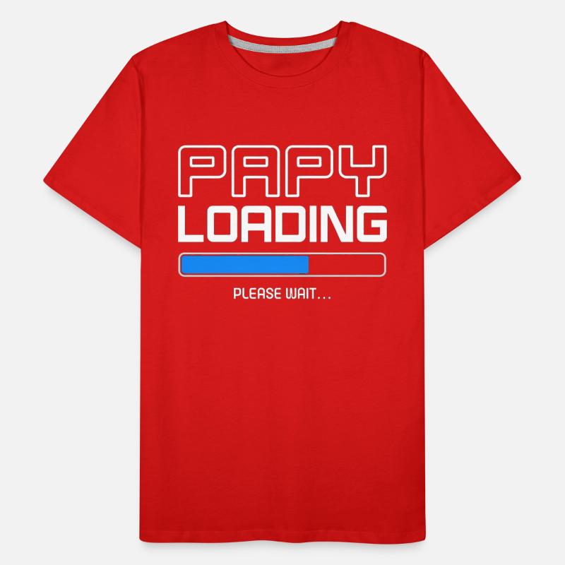 papy-loading T-shirt bio Premium Homme