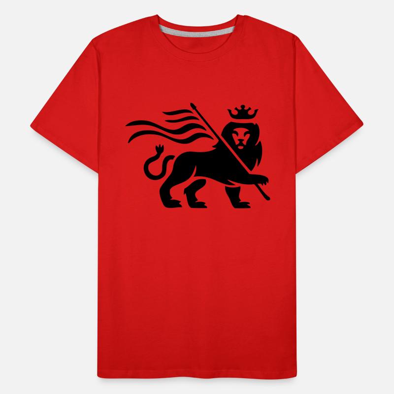 Reggae lion Men's Premium Organic T-Shirt
